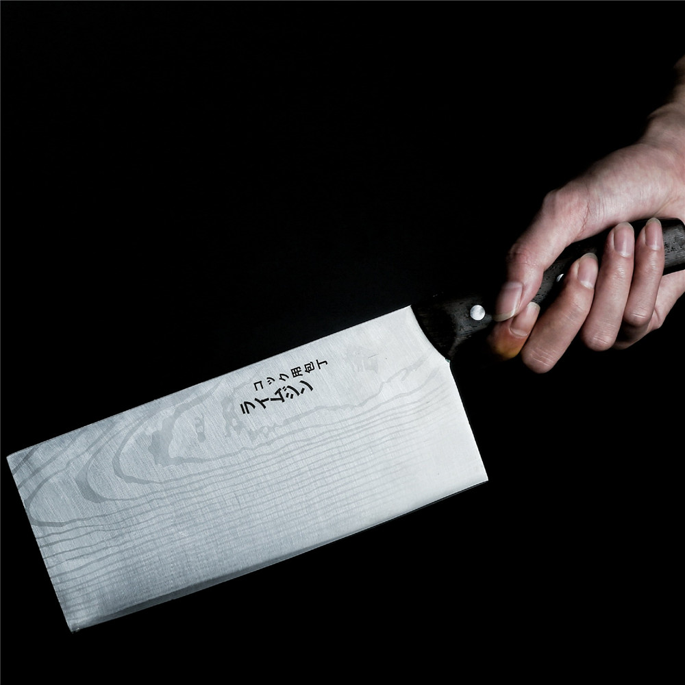 Japanese Stainless Steel Knife - Oud Wood Chip 评论和价格