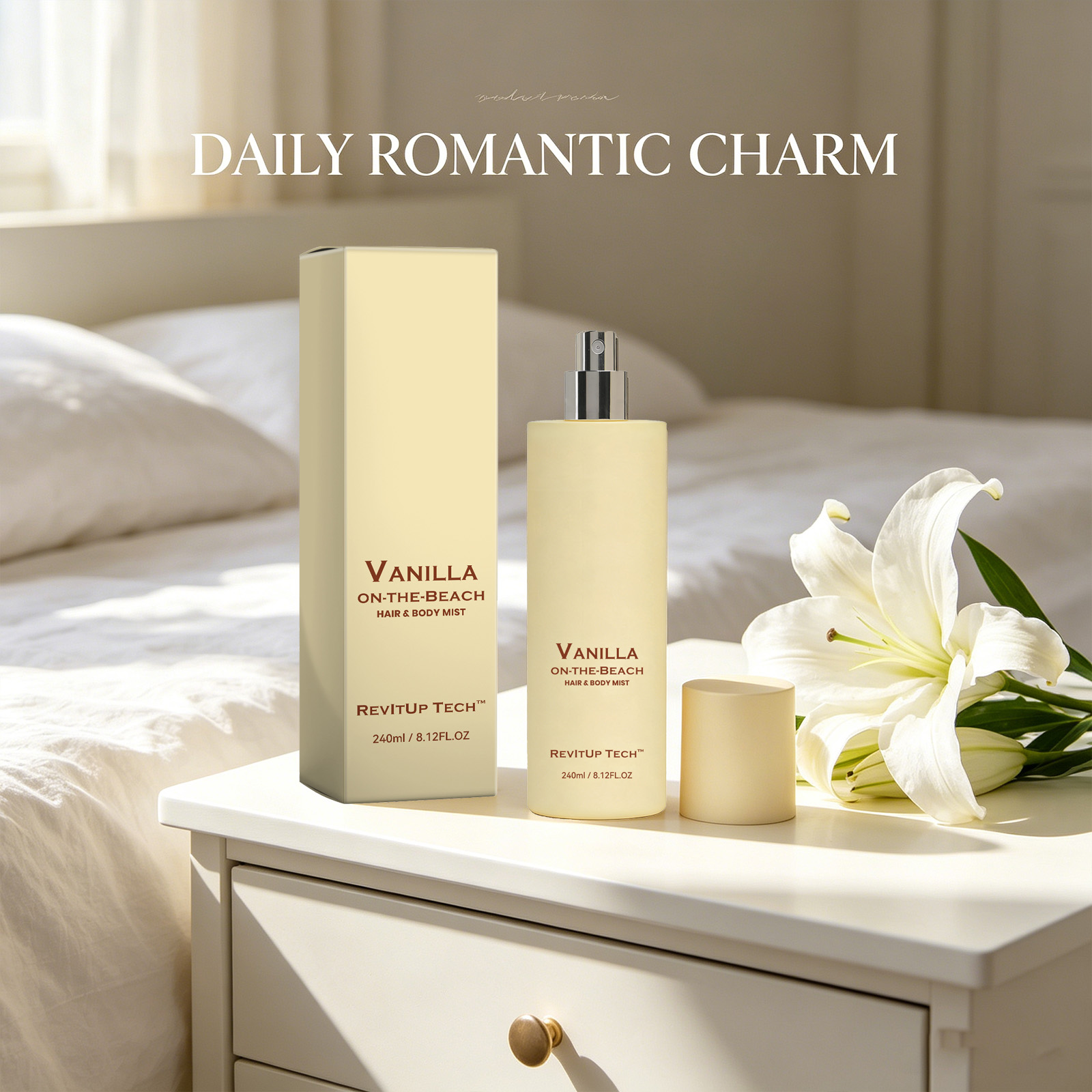 Vanilla Hair & Body Mist Moist - Perfume Fragrance Moisturizer 评论和价格
