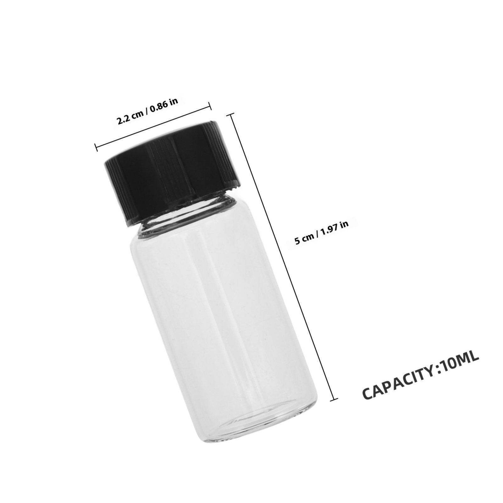 100Pcs 10Ml Clear Glass Sampli - Perfume Fragrance Lab 评论和价格