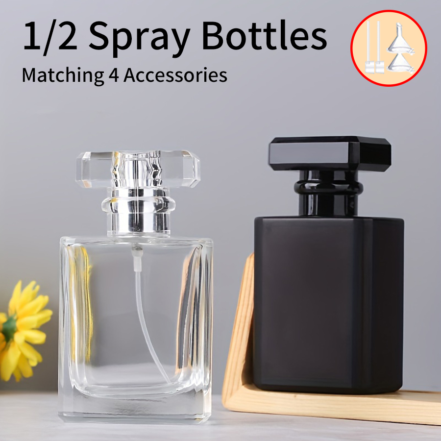 1/2pcs+4 Accessories 50ml Glas - Perfume Zara 评论和价格
