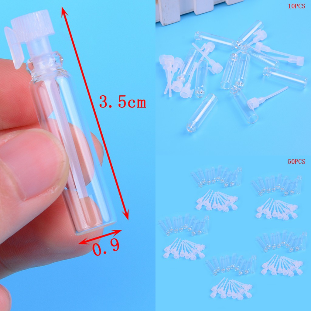 50PCS 1ml Mini Glass Perfume S - Perfume Fragrance Lab 评论和价格