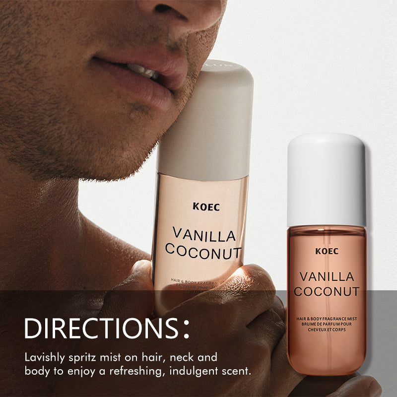KOEC Vanilla & Coconut Fragran - Perfume Fragrance Moisturizer 评论和价格