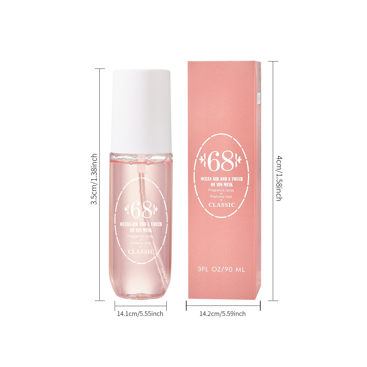 Perfume Mist Body Spray 5 Scen - Vanilla Perfume Oil 评论和价格