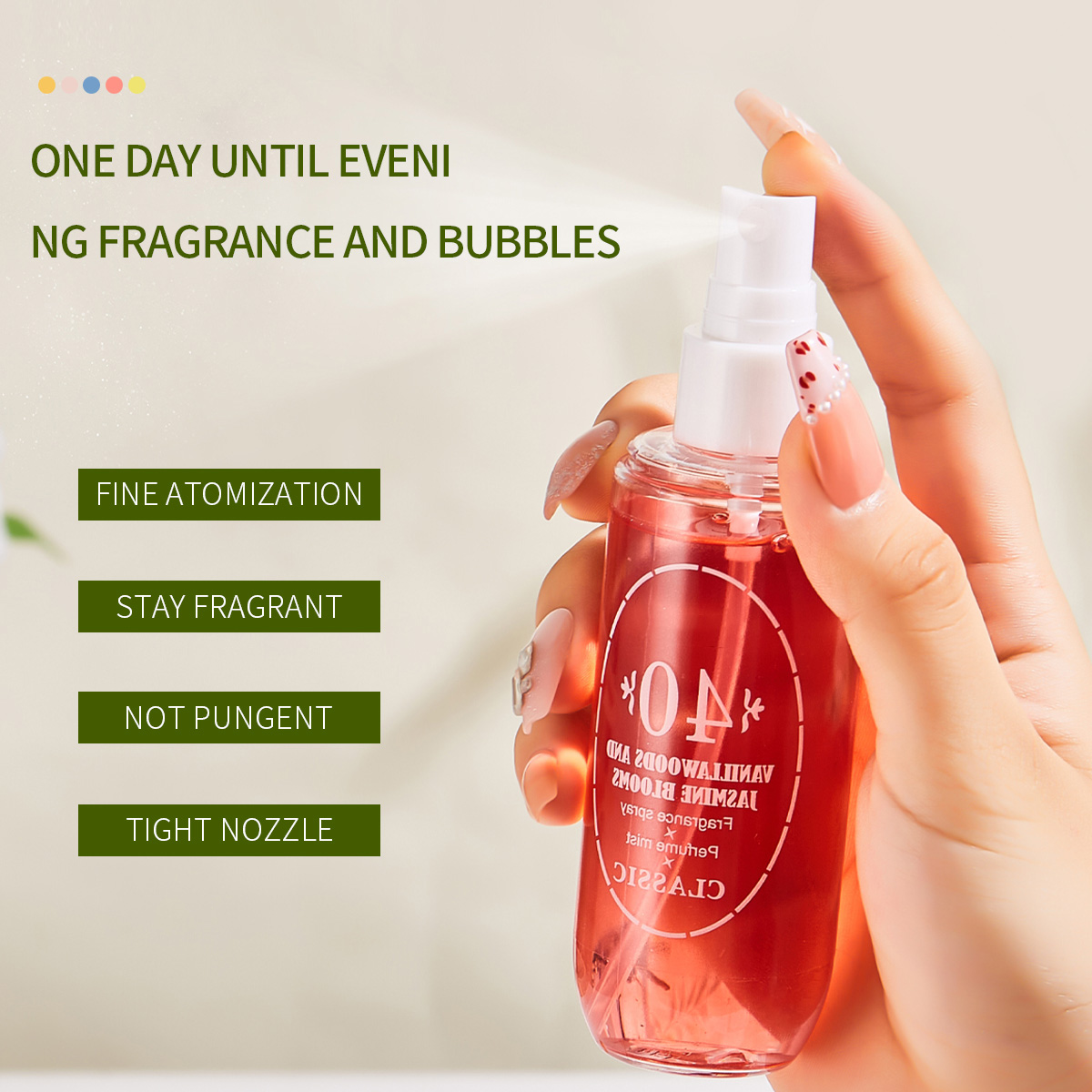 Perfume Mist Body Spray 5 Scen - Vanilla Perfume Oil 评论和价格